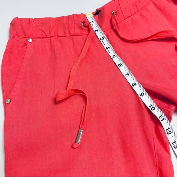 MARCIANO Leauca Drawstring Flare Linen Beach Trouser - Picture 9 of 14